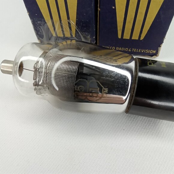 Antique Radio Tube & Original Box Set Of 2 Philco Model 35/51 NOS NIB 1930s - Picture 10 of 16
